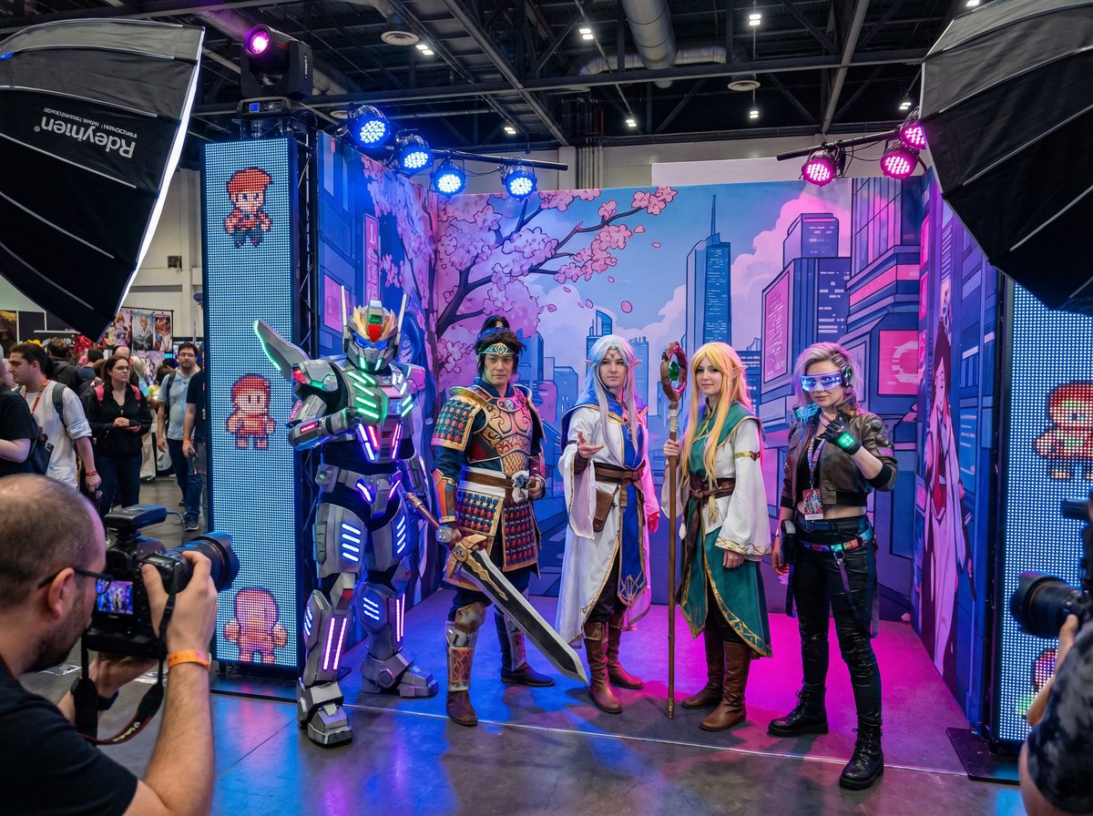 抖音风动漫Cosplay视频展示