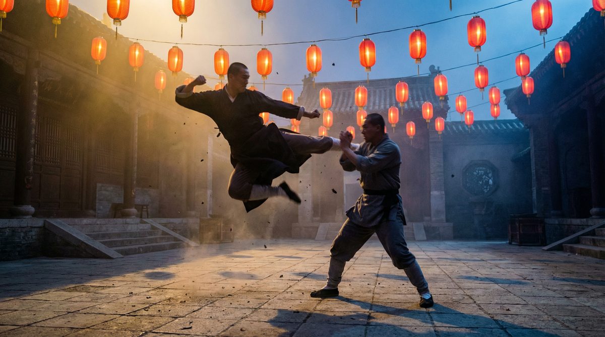 抖音风武术动作视频